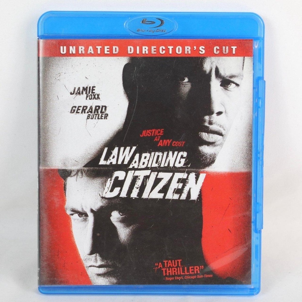 Law Abiding Citizen Unrated Director's Cut Blu-Ray DVD Movie